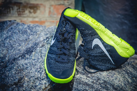 Trainers nike, men's shoes, runningのeditorial素材