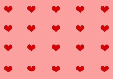 Background from hearts