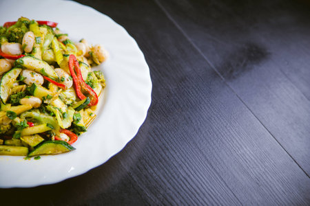 bean salad, Mexican food, vegetarian, beansの写真素材