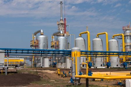 Gas compressor station