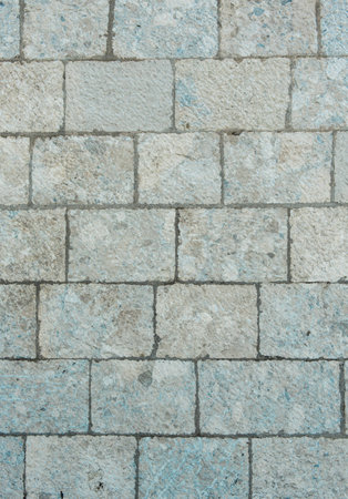 Image of Stone brick wall texture backgroundの写真素材