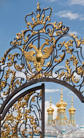 Church of the Resurrection house, an Orthodox Church in Pushkin, Catherine Palaceのeditorial素材