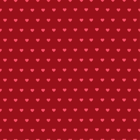 Seamless pattern with pink hearts, vector illustration.のイラスト素材
