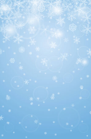 Abstract vertical christmas background with snowflakes.のイラスト素材