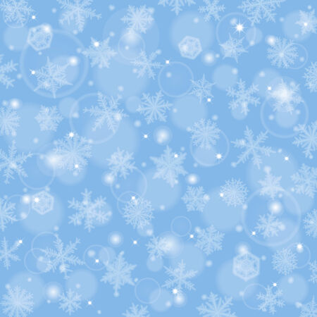 Abstract christmas background with snowflakes.のイラスト素材