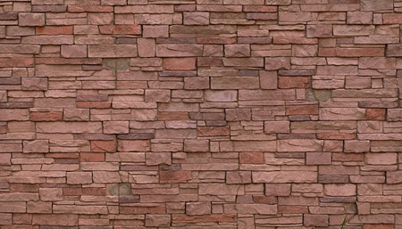 Pink brick wall pattern  May be used as background or texture