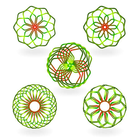 Abstract symbol elementsのイラスト素材