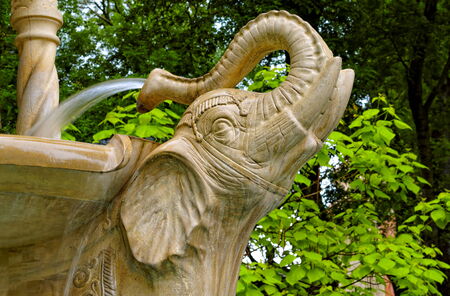 Garden sculptureの写真素材