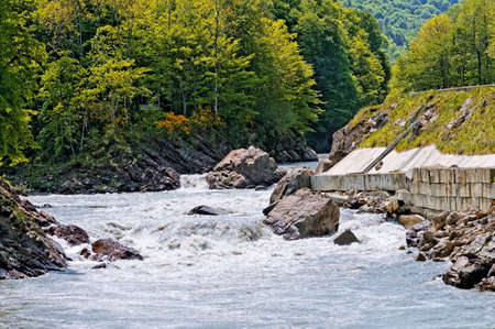 Mountain riverの写真素材