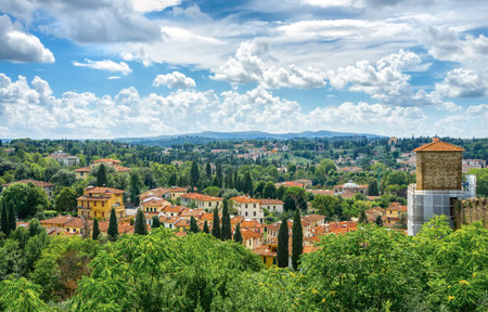 Landscape near Florence, Italy