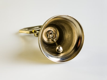 Bottle opener with bell from Egypt. Souvenir of Egypt. Isolated on white background.の写真素材