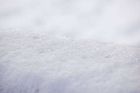 texture of white snow in winter, winter backgroundの写真素材
