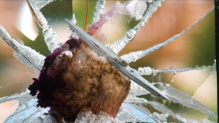 experiment with an aquarium. Water splashes