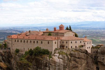 Meteora. St. Stephen's Monastery. Greece