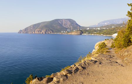 Ayu-Dag (Bear Mountain). Crimea. Russiaの写真素材