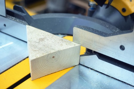 woodworking machine closeupの写真素材