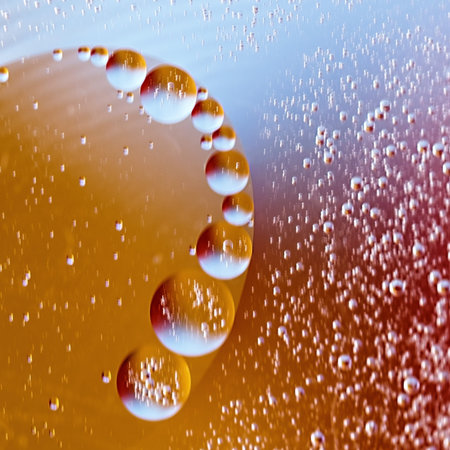 abstract circles in color