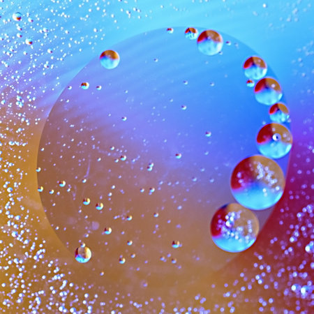 abstract circles in color