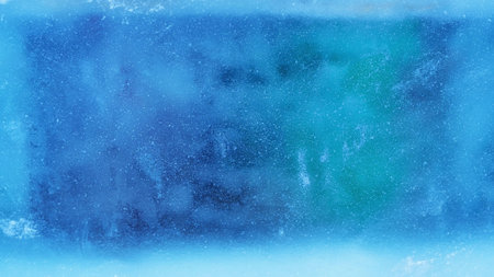 ice background, blue frozen texture.