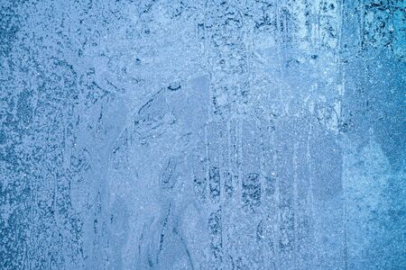 ice structure close-up, winter decor.の写真素材