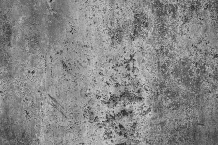Grey abstract grunge background, texture of old metal surface.の写真素材