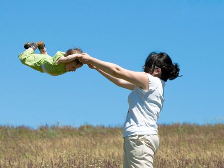 gymnastics outdoorsの写真素材