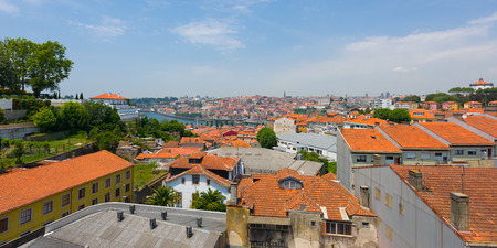 Cityscape of Porto in a summer dayの写真素材