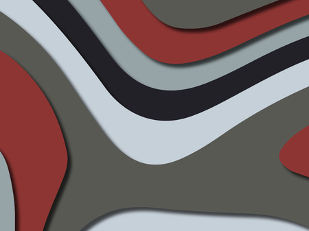 Colorful carving art.Paper cut abstract background with paper cut shapes. Template design layout for business presentations, flyers, posters, invitationsの写真素材