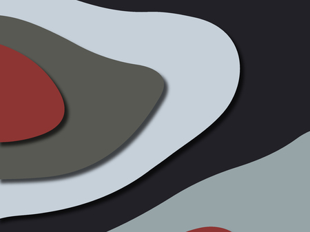 Colorful carving art.Paper cut abstract background with paper cut shapes. Template design layout for business presentations, flyers, posters, invitationsの写真素材