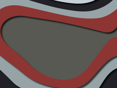 Colorful carving art.Paper cut abstract background with paper cut shapes. Template design layout for business presentations, flyers, posters, invitationsの写真素材