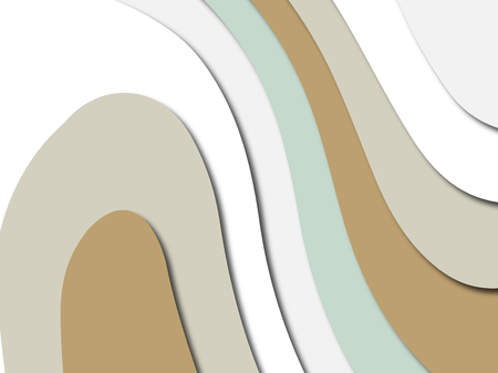 Colorful carving art.Paper cut abstract background with paper cut shapes. Template design layout for business presentations, flyers, posters, invitationsの写真素材