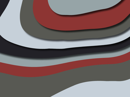 Colorful carving art.Paper cut abstract background with paper cut shapes. Template design layout for business presentations, flyers, posters, invitationsの写真素材