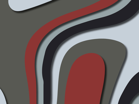 Colorful carving art.Paper cut abstract background with paper cut shapes. Template design layout for business presentations, flyers, posters, invitationsの写真素材