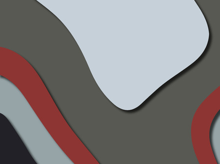 Colorful carving art.Paper cut abstract background with paper cut shapes. Template design layout for business presentations, flyers, posters, invitationsの写真素材