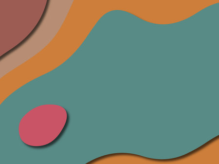 3D abstract paper art style, design layout for business presentations, flyers, posters, prints,...