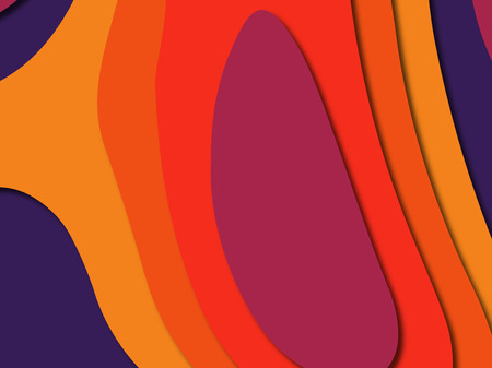 3D abstract paper art style, design layout for business presentations, flyers, posters, prints, decoration, cards, brochure cover.
Paper cut background. Abstract realistic paper decoration for designの写真素材