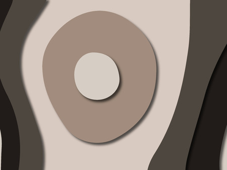 3D abstract paper art style, design layout for business presentations, flyers, posters, prints, decoration, cards, brochure cover.
Paper cut background. Abstract realistic paper decoration for designの写真素材