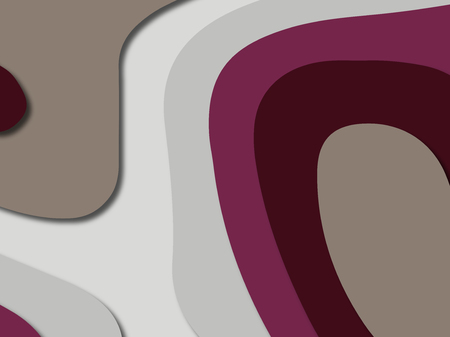 3D abstract paper art style, design layout for business presentations, flyers, posters, prints, decoration, cards, brochure cover.
Paper cut background. Abstract realistic paper decoration for designの写真素材