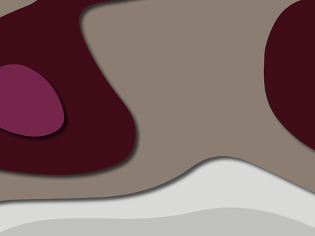 3D abstract paper art style, design layout for business presentations, flyers, posters, prints, decoration, cards, brochure cover.
Paper cut background. Abstract realistic paper decoration for designの写真素材