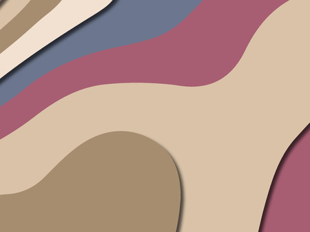 3D abstract paper art style, design layout for business presentations, flyers, posters, prints, decoration, cards, brochure cover.
Paper cut background. Abstract realistic paper decoration for designの写真素材