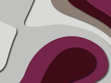 3D abstract paper art style, design layout for business presentations, flyers, posters, prints, decoration, cards, brochure cover.
Paper cut background. Abstract realistic paper decoration for designの写真素材