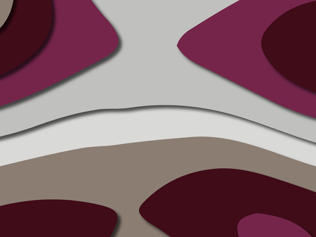 3D abstract paper art style, design layout for business presentations, flyers, posters, prints, decoration, cards, brochure cover.
Paper cut background. Abstract realistic paper decoration for designの写真素材