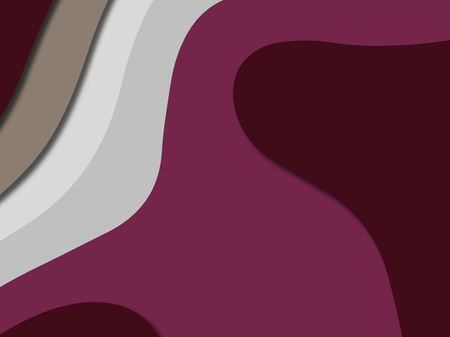 3D abstract paper art style, design layout for business presentations, flyers, posters, prints, decoration, cards, brochure cover.
Paper cut background. Abstract realistic paper decoration for designの写真素材