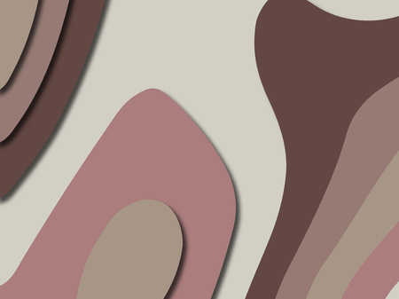 3D abstract paper art style, design layout for business presentations, flyers, posters, prints, decoration, cards, brochure cover.
Paper cut background. Abstract realistic paper decoration for designの写真素材