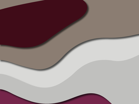 3D abstract paper art style, design layout for business presentations, flyers, posters, prints, decoration, cards, brochure cover.
Paper cut background. Abstract realistic paper decoration for designの写真素材