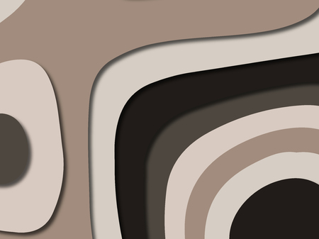 3D abstract paper art style, design layout for business presentations, flyers, posters, prints, decoration, cards, brochure cover.
Paper cut background. Abstract realistic paper decoration for designの写真素材