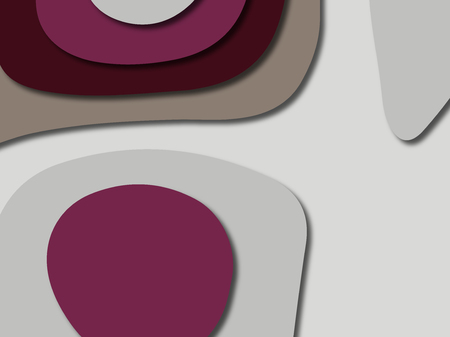 3D abstract paper art style, design layout for business presentations, flyers, posters, prints, decoration, cards, brochure cover.
Paper cut background. Abstract realistic paper decoration for designの写真素材