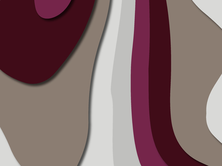 3D abstract paper art style, design layout for business presentations, flyers, posters, prints, decoration, cards, brochure cover.
Paper cut background. Abstract realistic paper decoration for designの写真素材