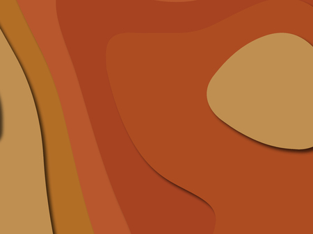 3D abstract paper art style, design layout for business presentations, flyers, posters, prints, decoration, cards, brochure cover.
Paper cut background. Abstract realistic paper decoration for designの写真素材