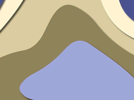 3D abstract paper art style, design layout for business presentations, flyers, posters, prints, decoration, cards, brochure cover.
Paper cut background. Abstract realistic paper decoration for designの写真素材